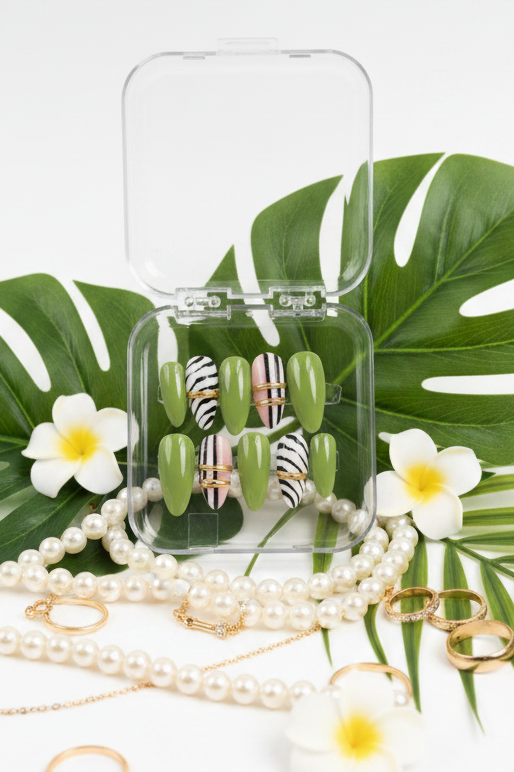 Safari Chic | Luxury Handmade Press-On Nails