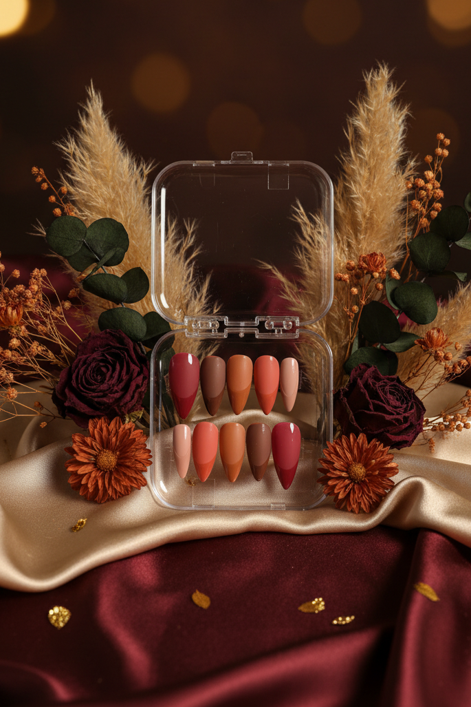 Autumn Affair | Handmade Press-on Nails